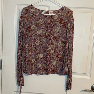 floral blouse top